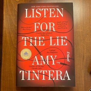 LISTEN FOR THE LIE by Amy Tintera